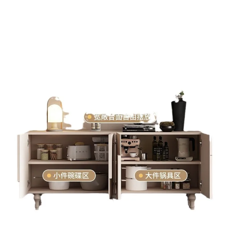 

Italian simple side cabinet locker French art storage entrance cabinet decorative cabinet living room home Internet celebrity