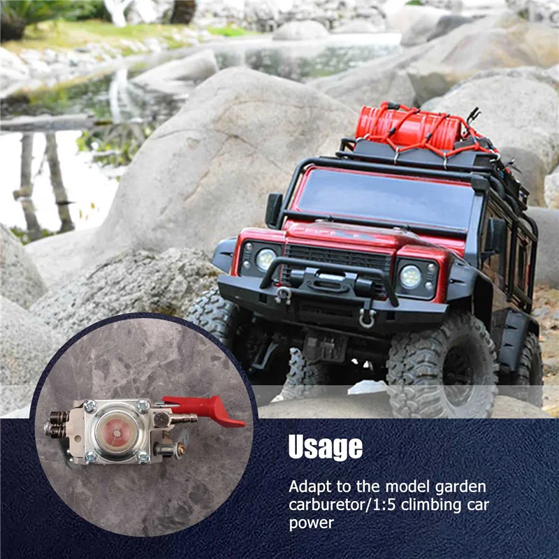 MACH-Carburateur Voor Walbro Wt-668 Wt-997 Rc Onderdelen Voor HPI Baja 5B 5T 5SC LOSI 5IVE-T Motor Carburateur