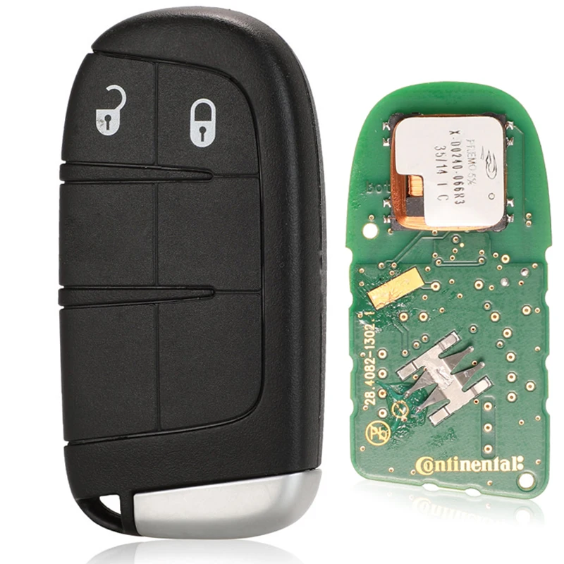 Cn017003 original 2-Tasten-Smart-Key für Fiat Freemont 500l 2012-2016 Fernbedienung 2012 MHz PCF7945-Chip fccid m3n-273 2018