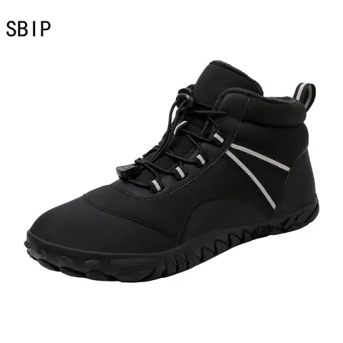 Plus Hot Winter Cotton Shoes, Snow Boots, Men and Women Can Wear Casual Shoes, Sports Shoes, Outdoor Warm Shoes and Sports Shoes