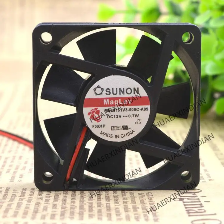 Nuovo ME60151V3-000C-A99 6015 12V 0.07W 6cm Kit di assemblaggio ventola di raffreddamento