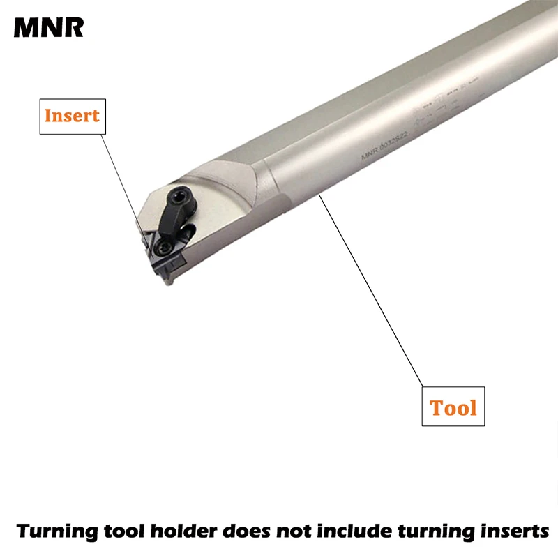 Torno CNC Máquina Threading Turning Tool Holder, MNR0025M22, MNR0032S22, MNL0025M22, MNR MNL, 1Pc