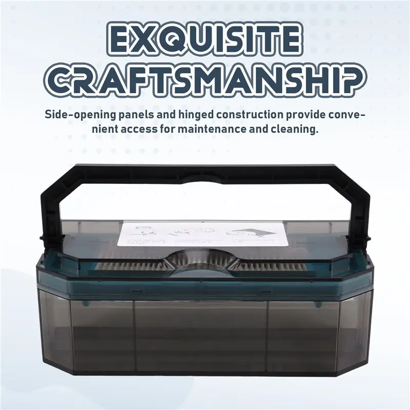 A60P Replacement Dust Box For Eufy L35/For RVRILLO J300/AIRROBO T9 Vacuum Cleaner Trash Box Part