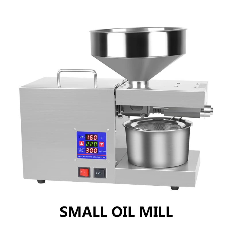 

Oil Press Machine Home Automatic Multifunctional Oil Press Machine Intelligent Stainless Steel Peanut Family Oil Press Machine