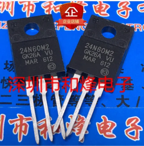 20PCS 30PCS  STF24N60M2 24N60M2 TO-220F 600V 24A