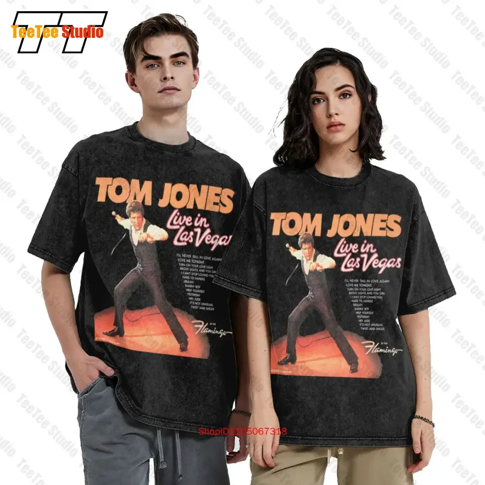Tom Jones Live In Las Vegas Vintage Oversized T-Shirt GCEO