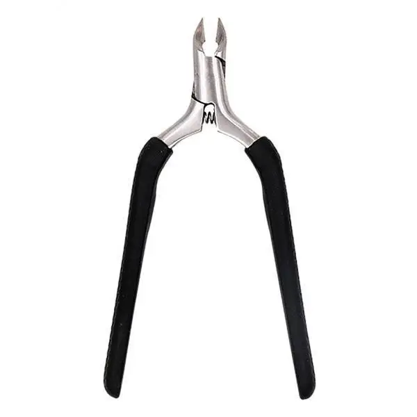

Stainless Steel Cuticle Nipper Cutter Ergonomic Nail Art Tool Trimmer for Home Manicure Pedicure
