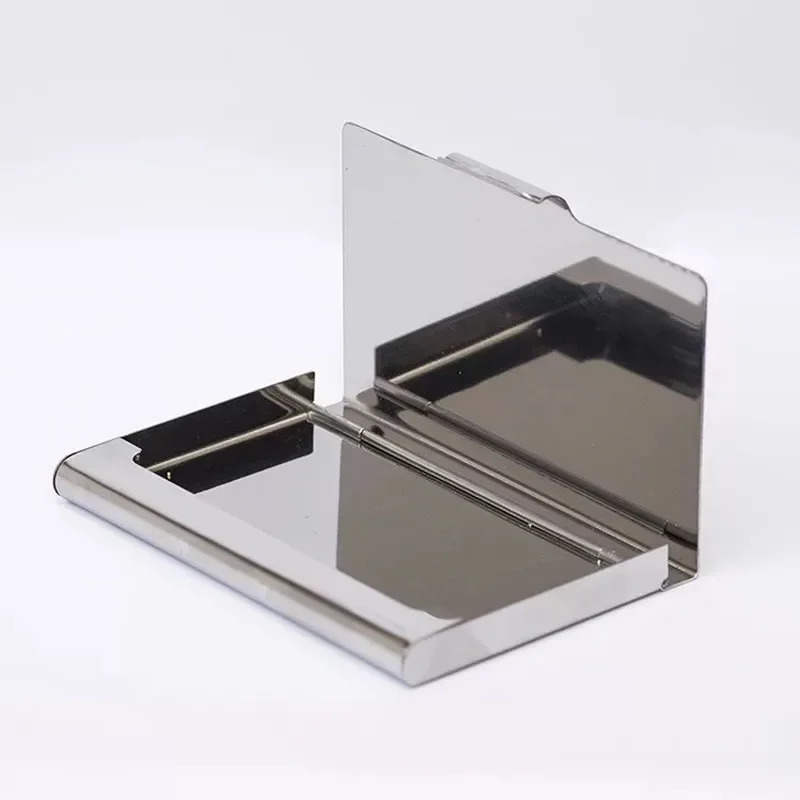 1pc Card Holder Men RFID Blocking Aluminum Metal Slim Wallet Money Bag Anti-scan Credit Card Holder Thin Case Small Male Wallet