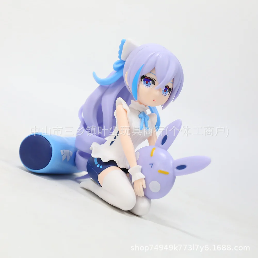 Honkai Impact 3 Bronya Elysia Cute Anime Girl Figure Model Ornament For Car Pc Case Toy Doll Collectible Gift For Game Fans