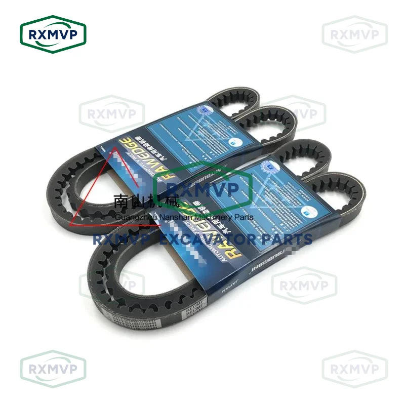 For Sany SY205 SY235 SY215 245-8 Engine Fan Belt Air Conditioning Compressor Belt Excavator Accessories