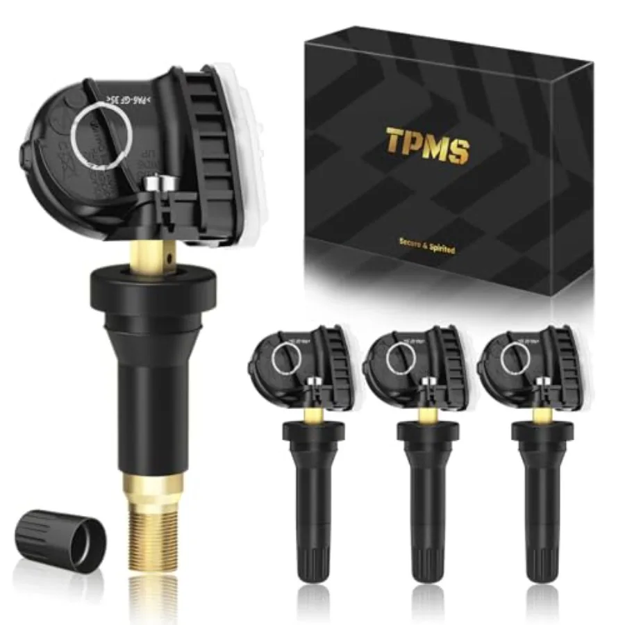 

TPMS Sensor 315Mhz Pre-Programmed, Tire Prure Sensor Fits➥ Explorer 2015-2024 Mustang 2015-2024 Edge 2015-2023/OE#F2GZ1A189A, F