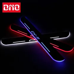 Trim Pedal LED Car Light Door Sill Scuff Plate Pathway Dynamic Streamer Welcome Lamp For Mazda CX-5 CX5 2015-2018 Car Accessorie