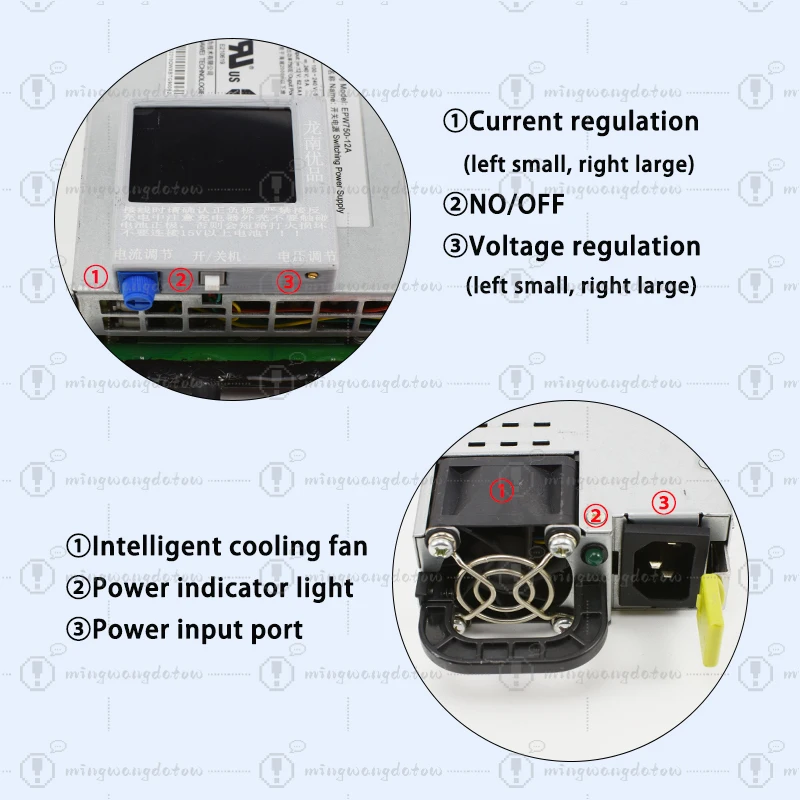 14.6V Lifepo4 62A 60A Adjustable Charger 3-15V 2-62A 12v 12.6V 60A 62A Lithium Polymer For Lithium Ion Battery Lead Acid Battery