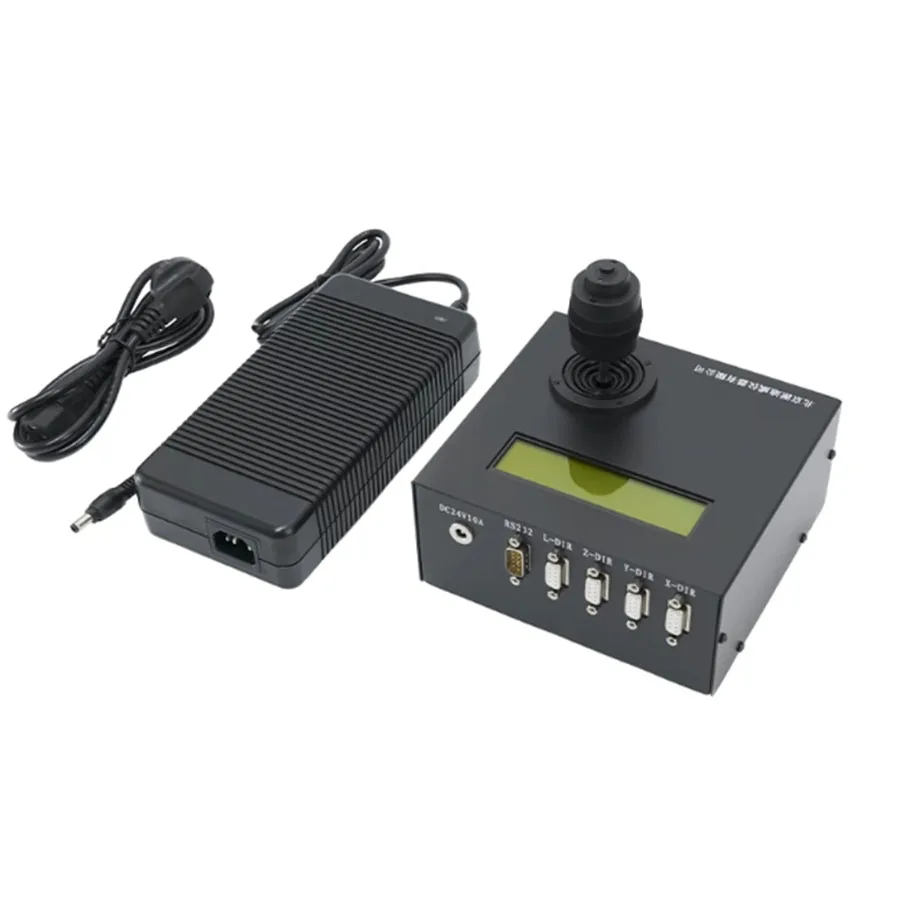 KZ-100/4 محاور مرتبطة محرك متدرج وحدة تحكم في الحركة عصا التحكم اليدوية/يدعم برمجة LabVIEW #1