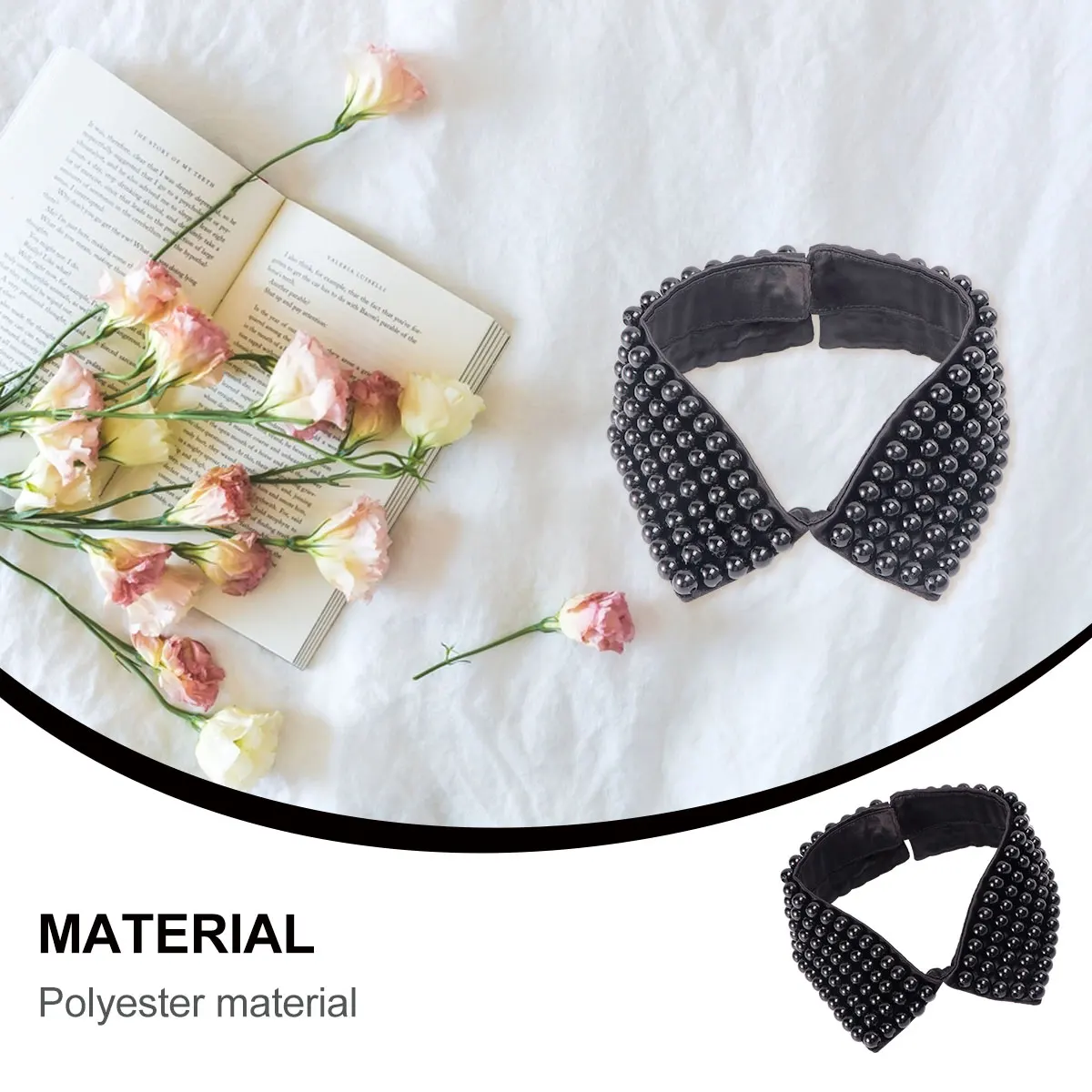 

False Collar Detachable Choker Elegant Stylish Women Fashion Necklace Pearl Fake Collar Wardrobe Party Wedding Match Sweaters