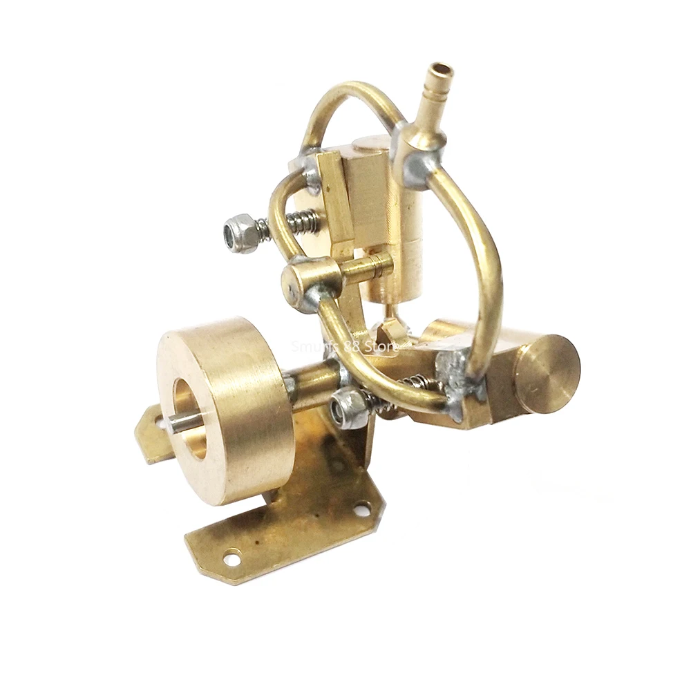 نموذج محرك بخاري صغير على شكل حرف V محرك بخاري ذو أسطوانة مزدوجة موديل M65 متوفر في المخزون