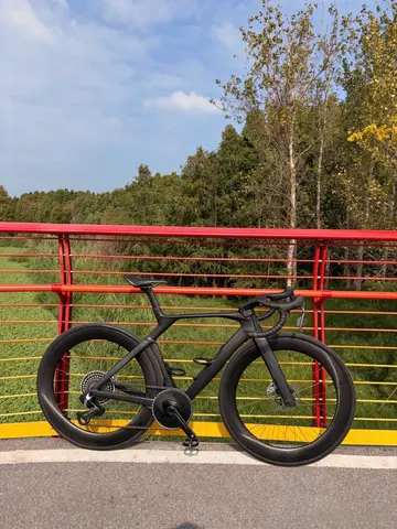 Ultra‑Light Y1RS Carbon Fiber Road Bicycle Frame Set, Aero Optimized Riding Geometry Disc Road Frameset for Road Cycling Lovers