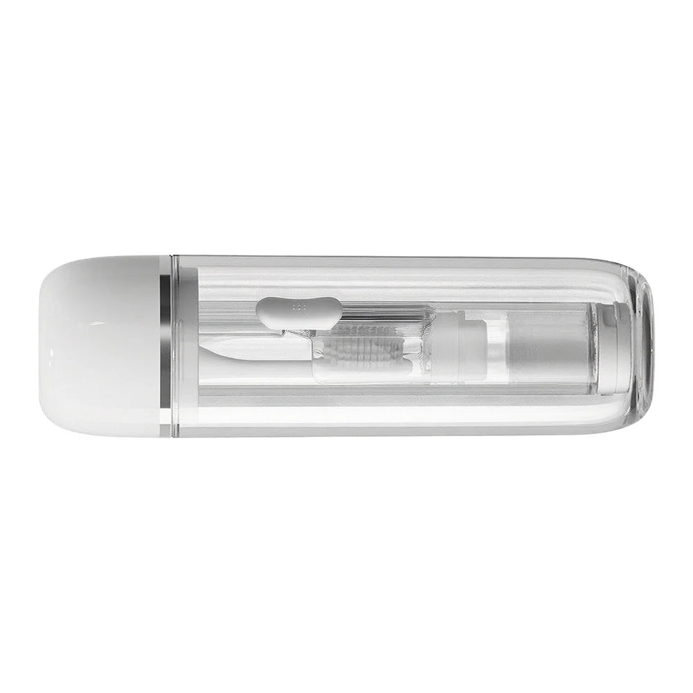 Portable Travel Set Featuring Rinsing Cup and Toothbrush Holder Leakproof Construction 5 5 16.8cm White PC Material
