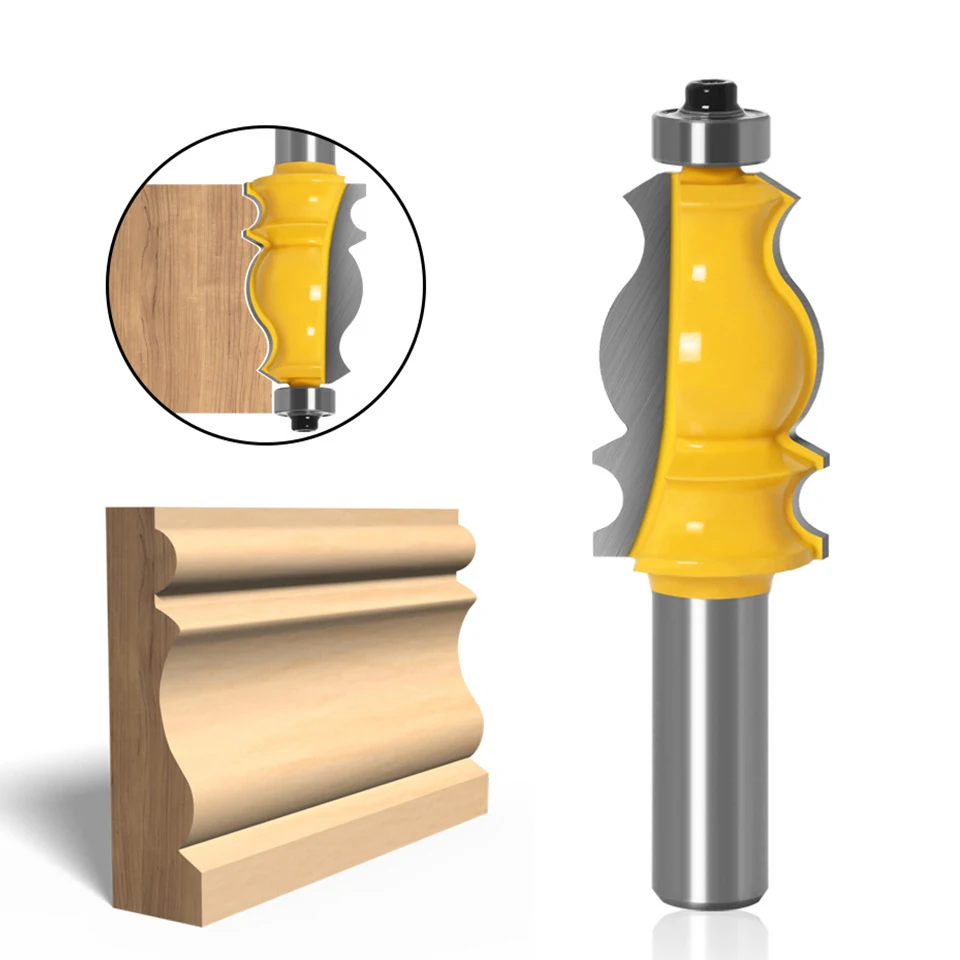 

6-12,7 мм хвостовик архитектурная формовочная фреза шиповый резак для деревообрабатывающих инструментов подлокотник «рыбий хвост» фреза обрезной резак
