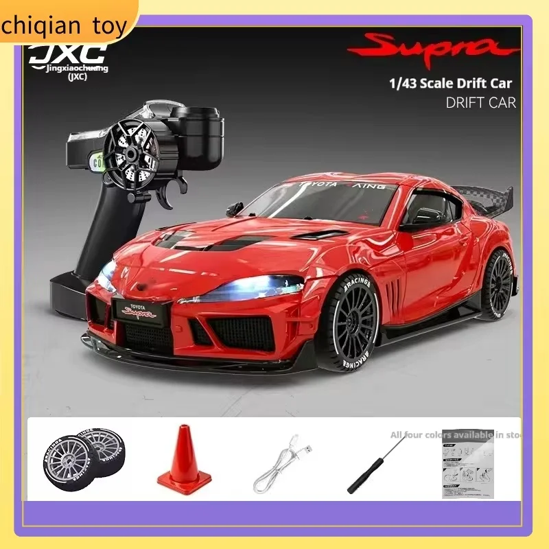 

New 1:43 Full Proportional Rc Car 4wd Drift Racing Car Simulation Vehicle Model Remote Control Toy Birthday Gift For Boys Kids