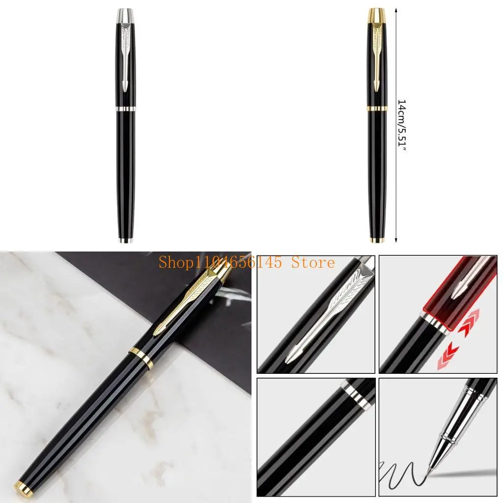 

5asd Business Gift Pen Pen Metal Gel Pen Refillable Gel Pen for Wedding