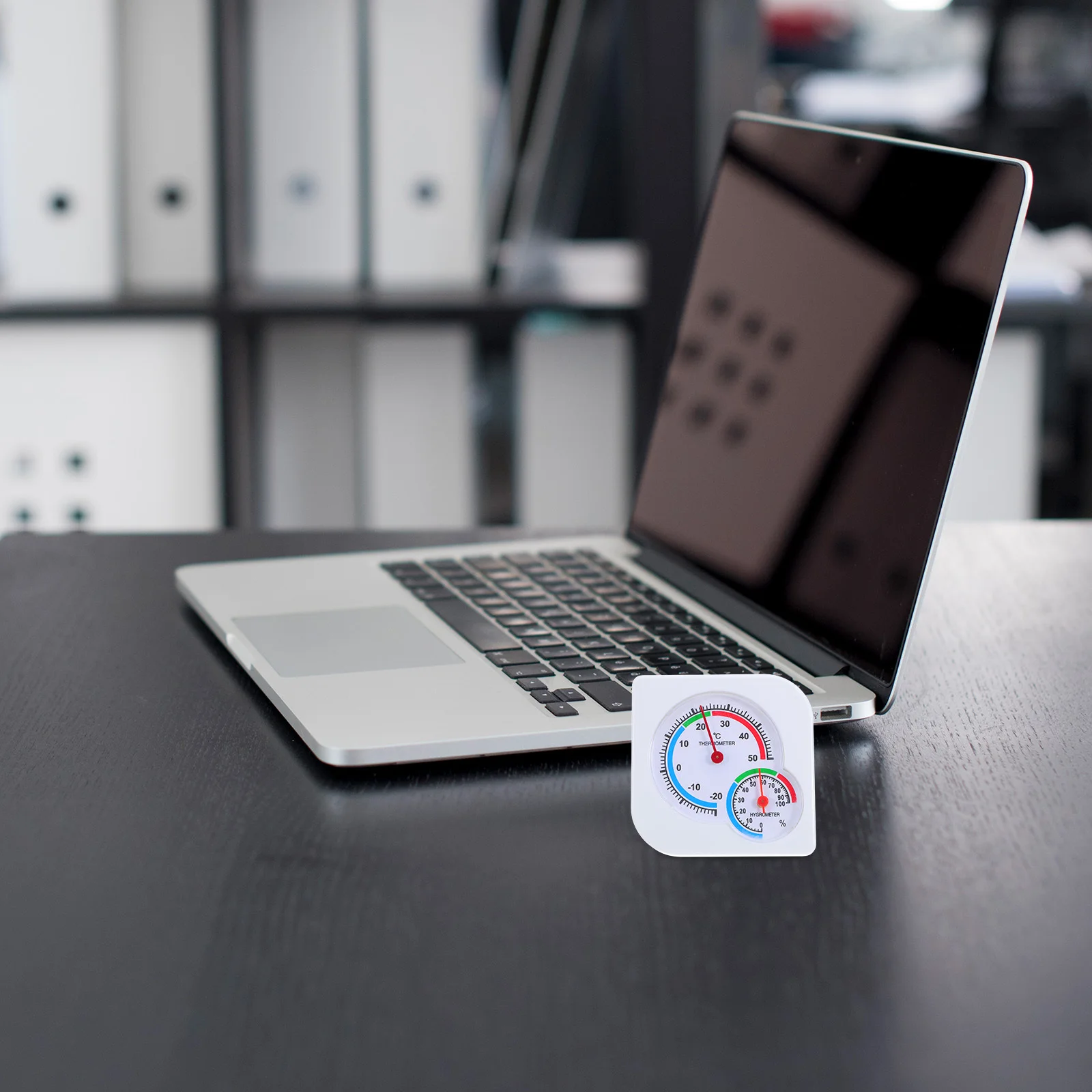 

Indoor Outdoor Hygrometer Thermometer Analog Dial Easy Read Room Temperature Monitor Accurate Humidity Gauge for Home Office