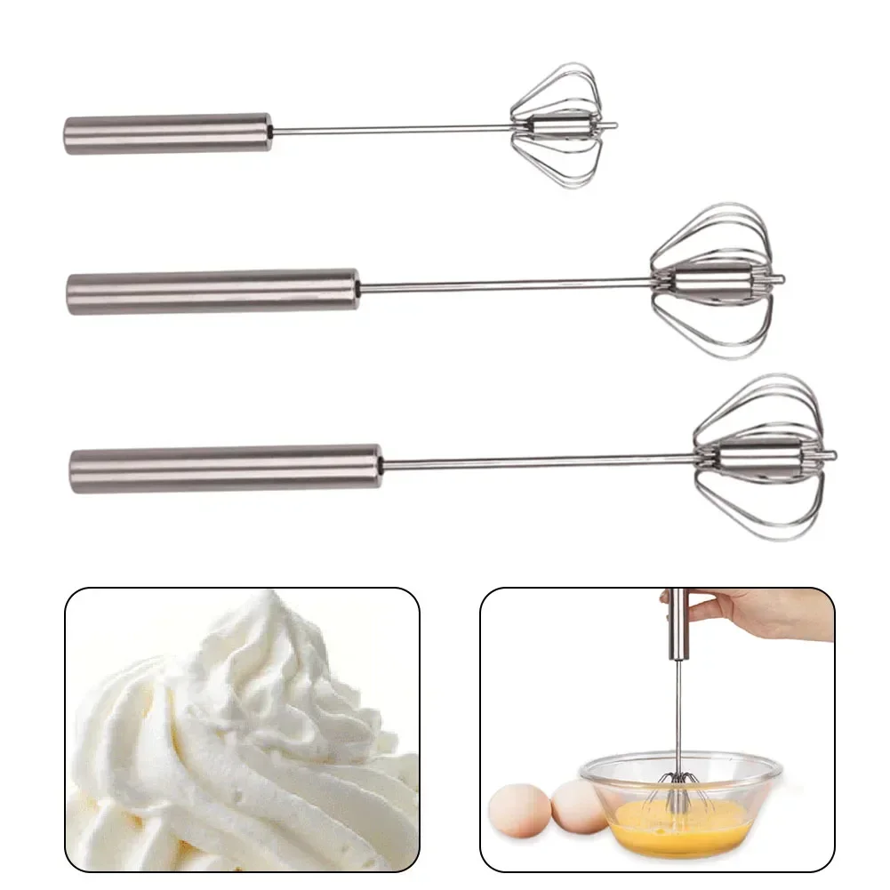 Milk Frother Semi-automatic Mixer Drink Foamer Coffee Egg Beater Whisk Latte Stirrer Kitchen Portable Handheld Foamer