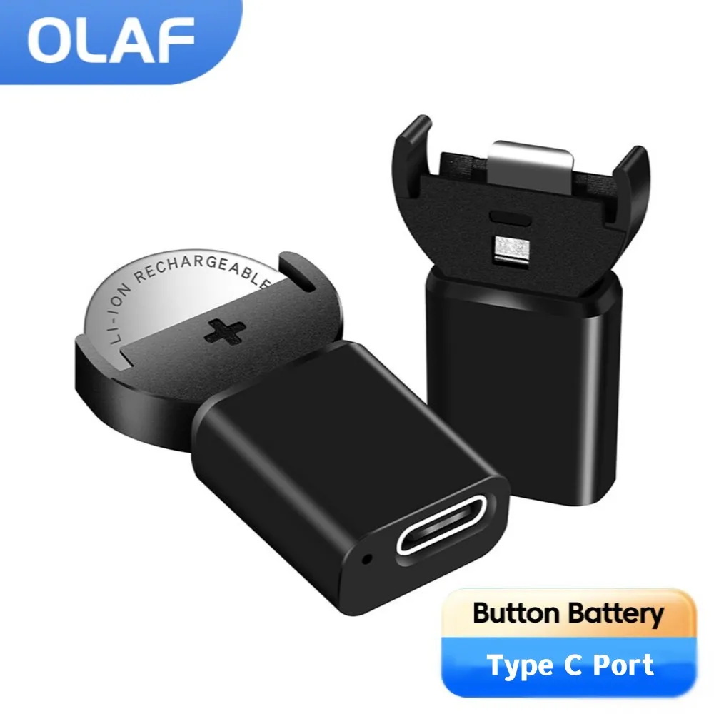 Olaf Rechargeable Button Battery Charger Coin Button Cell Charger Battery Power Charger for LIR2032 LIR2032H LIR1632 LIR2025