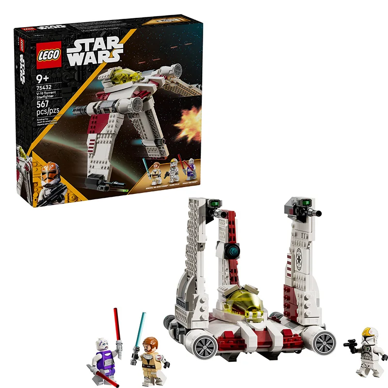 

Lego 75432V-19 Rapids Starfighter Star Wars Boys Building Block Toy Children's Gift