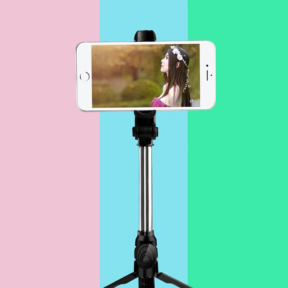 

DOITOOL Desktop Tripod Stand for Cell Phone Tripods Black Car Vent Pram