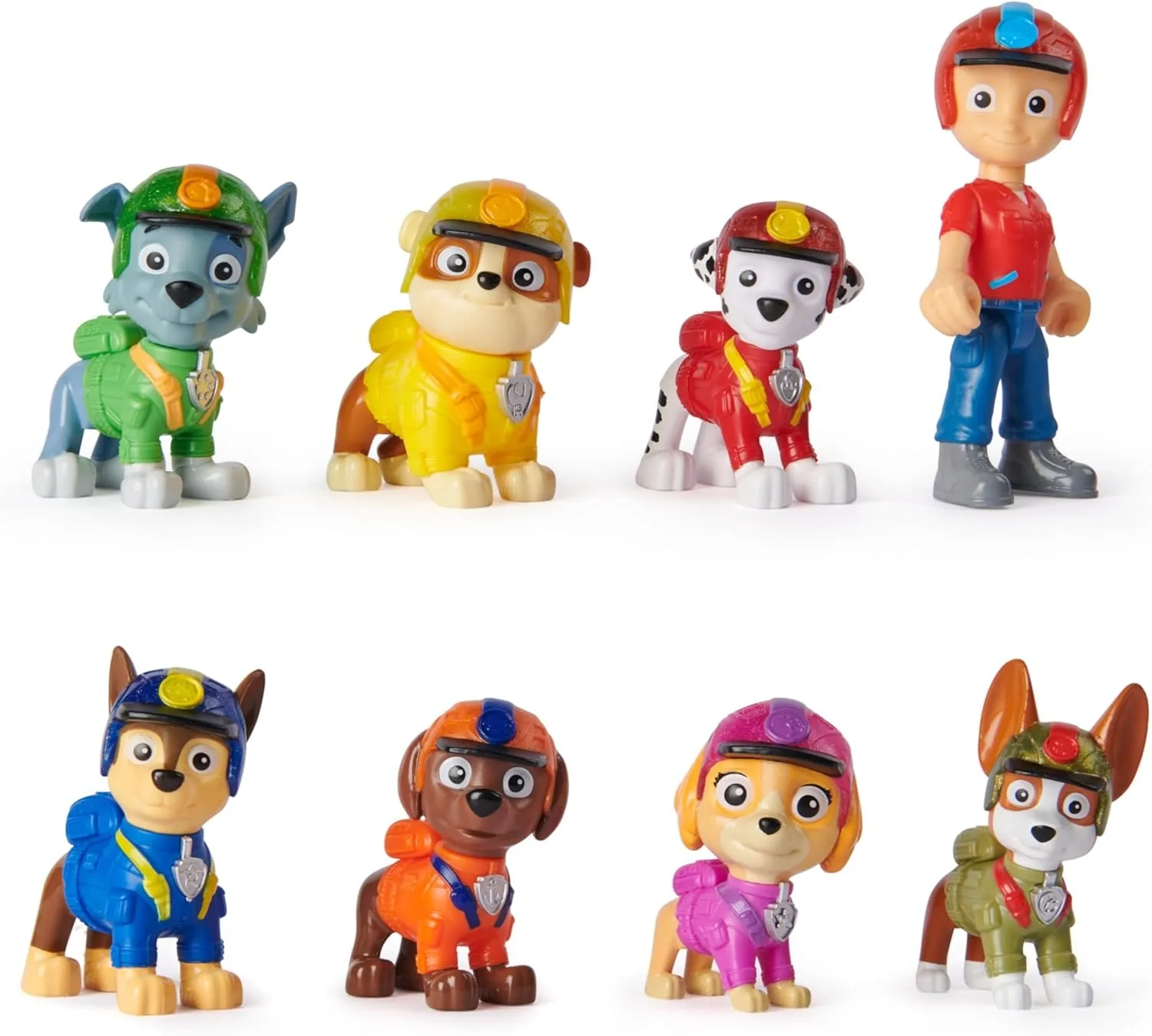 

Jungle Pups Action Figures Gift Pack, with 8 Collectible Toy Figures, Kids Toys for Boys and Girls Ages 3 and Up