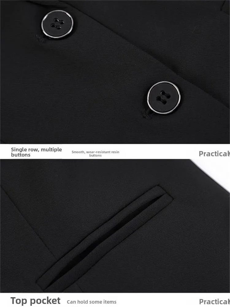 Or Sve Abito da donna Jaet Abbigliamento da lavoro formale Estate Intervista di piccole dimensioni Reception Manager Capispalla sottile Prodotto cinese...