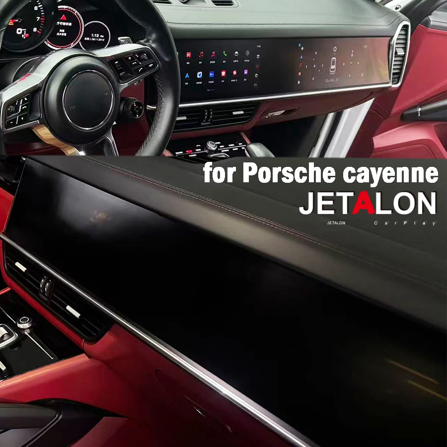 

12.3+12.3Inch Interactive For Porsche Cayenne 2018-2023 Car Radio GPS Navigation Multimedia Player Android Carplayr Head Unit