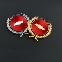 3D Metal Car Logo Stickers Side Fender Tail Trunk Tools Accessories For Chevrolet Cruze Spark Captiva Suburban Camaro Malibu Z71