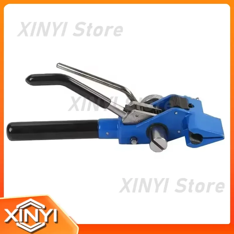 Stainless Steel Cable Tie Tightening Tool for Universal Cable Ties Throat Clamp Belt Tightener Machine Fastener Baler Clench