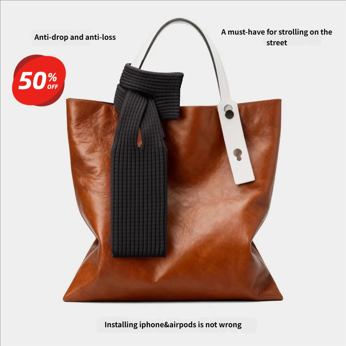 

Подарок для подростков ForApple, iPhone и iPad, вязаная сумка через плечо, осень-зима 2022, унисекс, мини-сумка на одно плечо, модная рождественская сумка