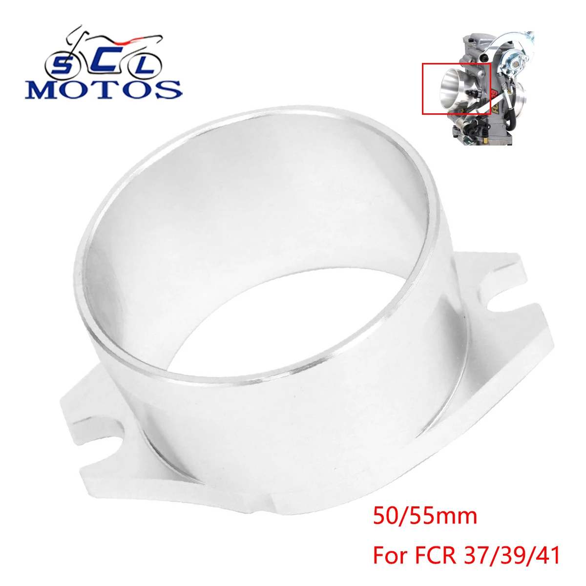 Sclmotos 37/39/41mm FCR Air Filter Velocity Stack For Keihin FCR Carburetors VELOCITY STACK FCR Carb Air Filter Cup Air Funnel