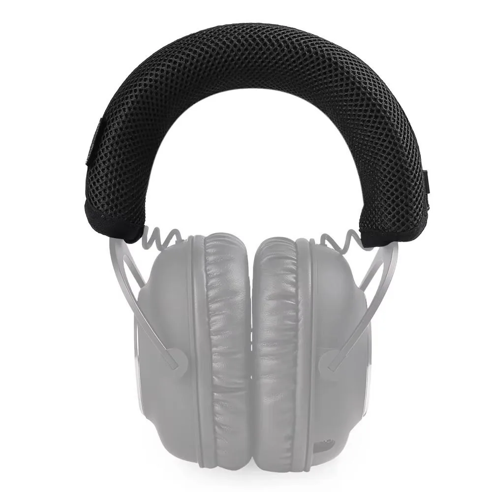 Couverture de faisceau de tête souple respirante pour Logitech G PRO X 2/1 Isabel, manchon de protection de faisceau de téléphone de sauna, conception de verrouillage à glissière, maille sandwich