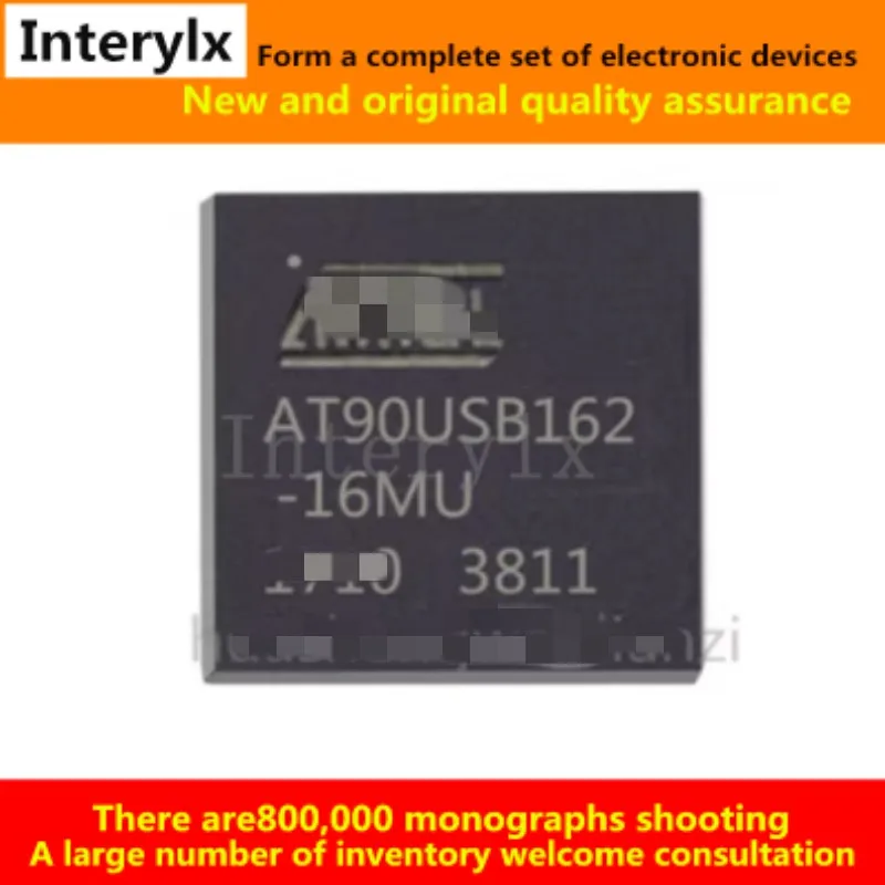 5Pcs/Lot AT90USB162-16MU AT90USB162-16 AT90USB162 IC MCU 8BIT 16KB FLASH 32VQFN Chip