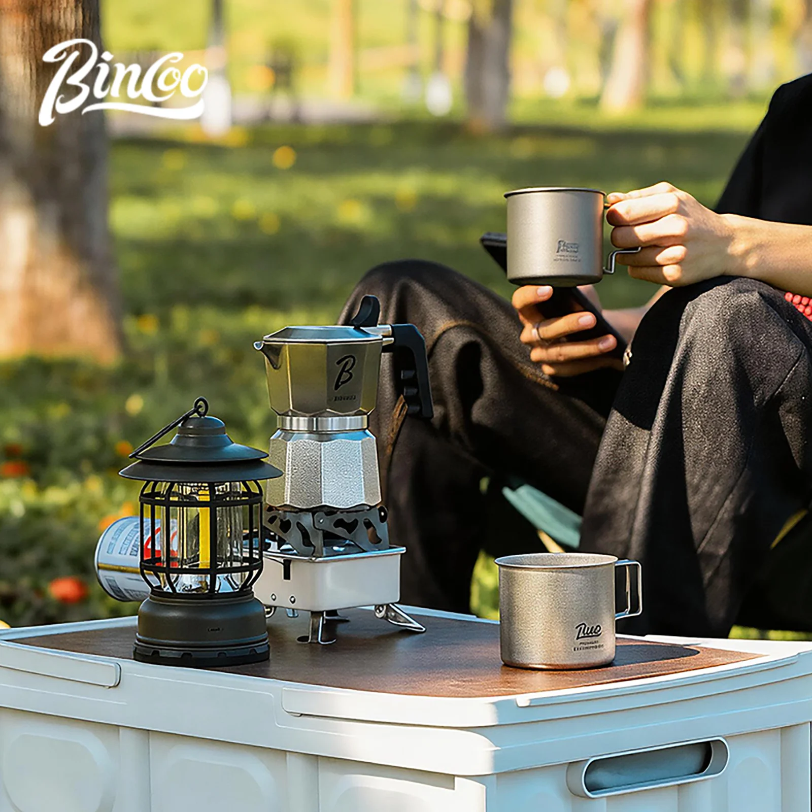 แก้วไทเทเนียมพับได้ Bincoo – แ - Coffee Equipment Camping บทวิจารณ์และราคา