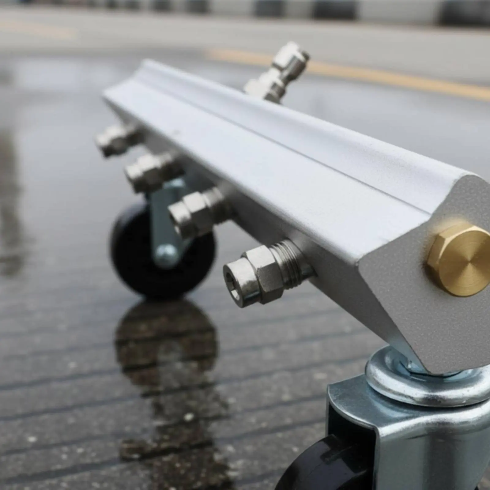 

Undercarriage Cleaner Ergonomic Design Car Underbody Washer Wheeled Pressure Washer Attachment Universal Compatibility