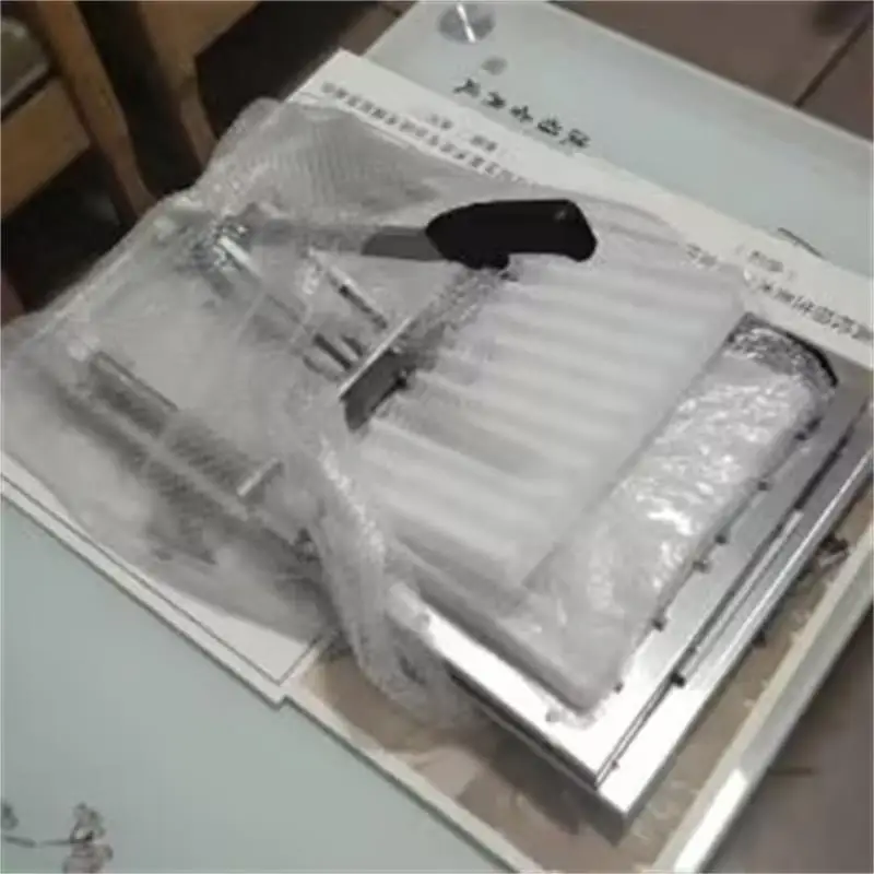 Manual BBQ Satay Stainless Steel Skewer Machine Mutton Kebab Lamb Skewer Tools  Kebab Meat Wear String Machine