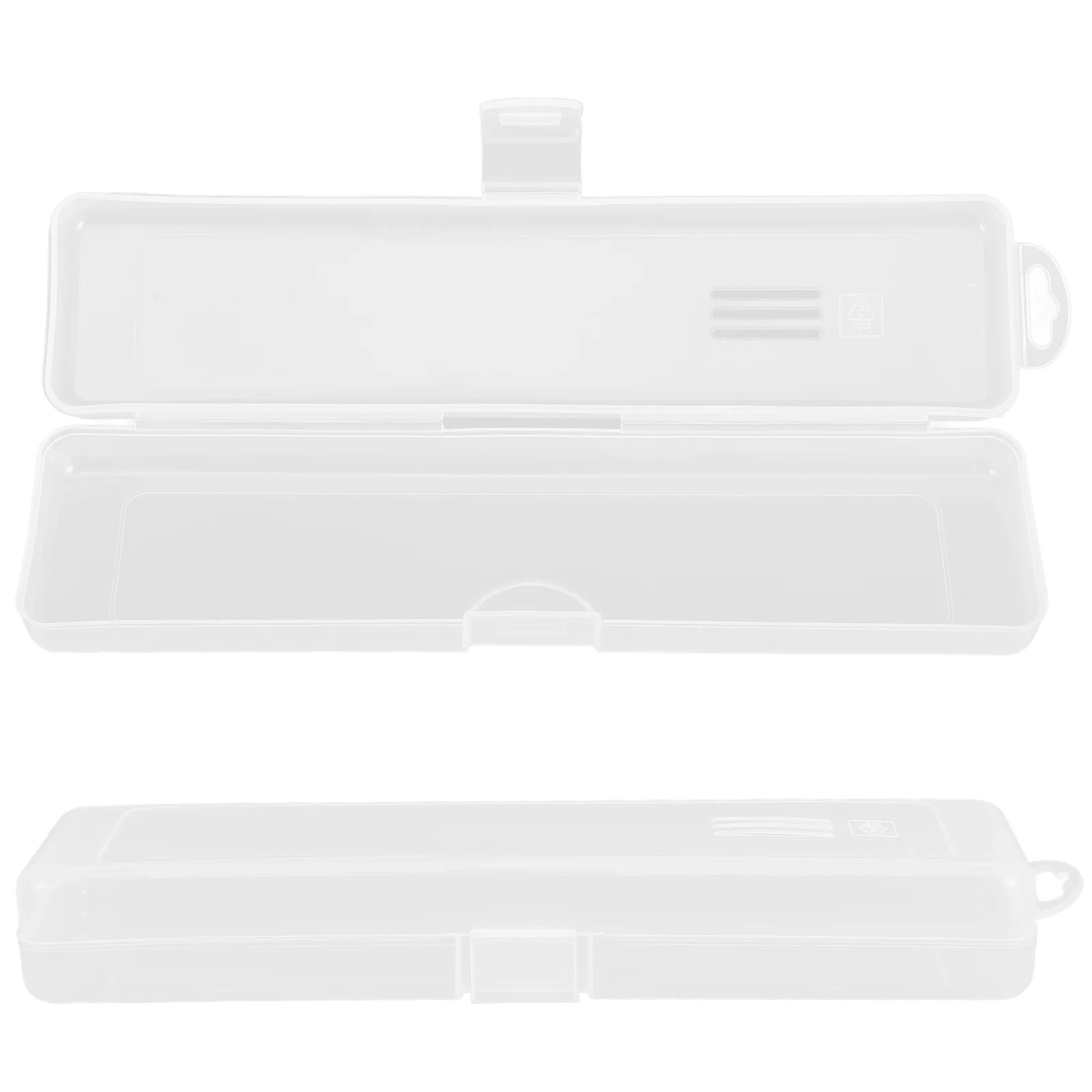 

2 Pcs School Toothbrush Case Portable Travel Toothpaste Holder Size Brushing Mug