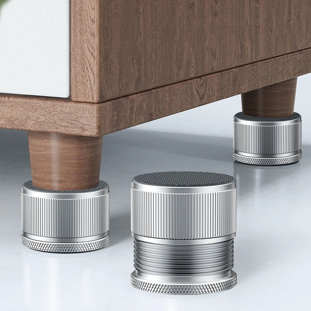 4 قطعة كرسي السرير قابل للتعديل الناهضون الأثاث الثقيلة الناهضون أريكة الجدول الناهضون أسفل حماية الأرضيات المضادة للانزلاق -2