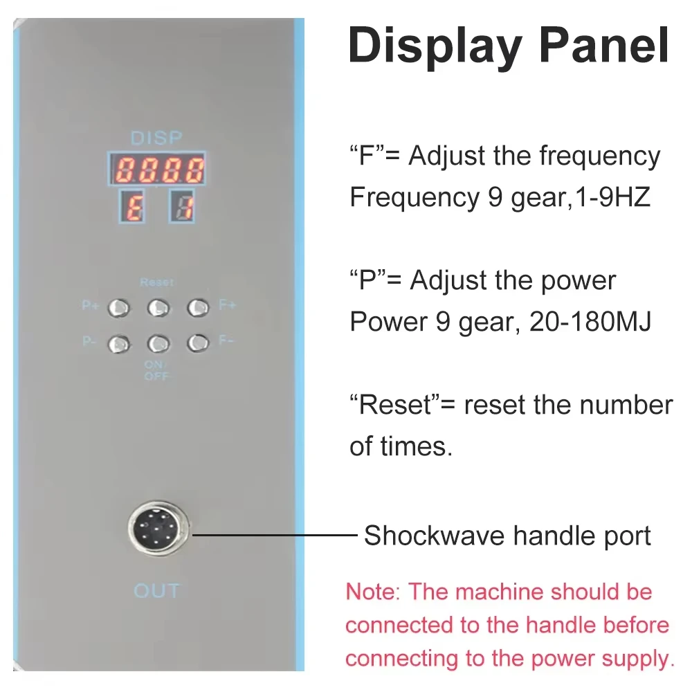 Shockwave Therapy Machine Physiotherapy Effective Pain Removal Shock Wave For ED Treatment Erectile Dysfunction Massage Tools