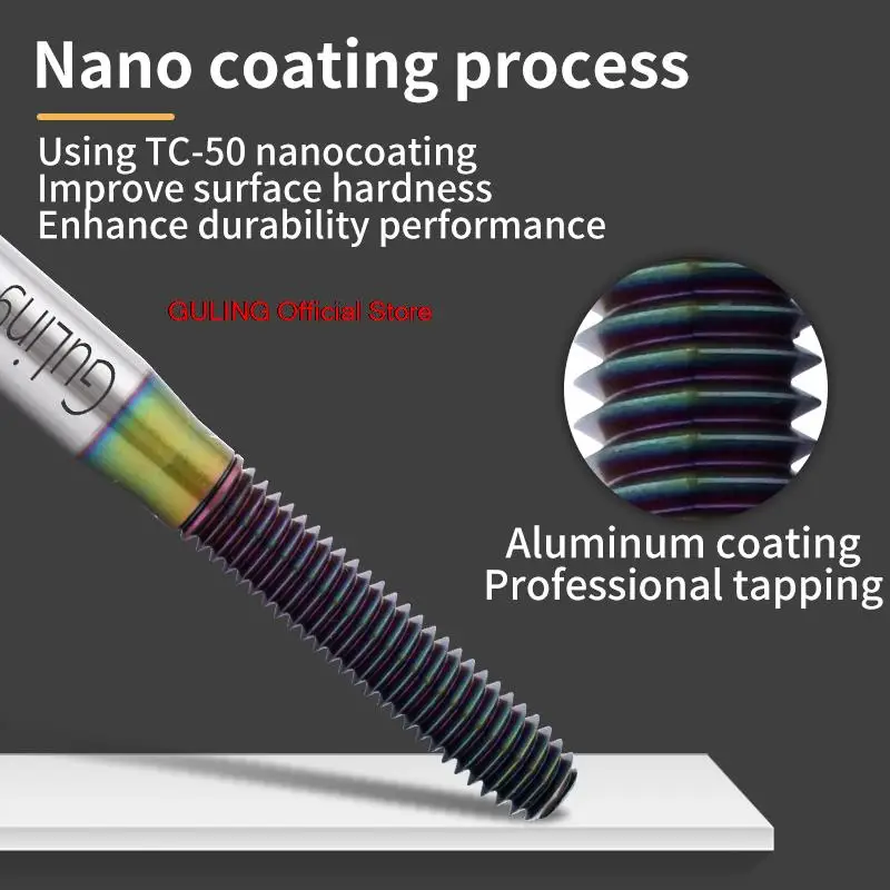 HSSE-M42 Forming Tap M0.5 M0.6 M1 M1.2 M1.4 M1.5 M1.6 M2 M2.5 M3 M4 M5 M6 M7 M8 M9 M10 M12 M14 M16 M18 M20 M22 Screw Thread Taps