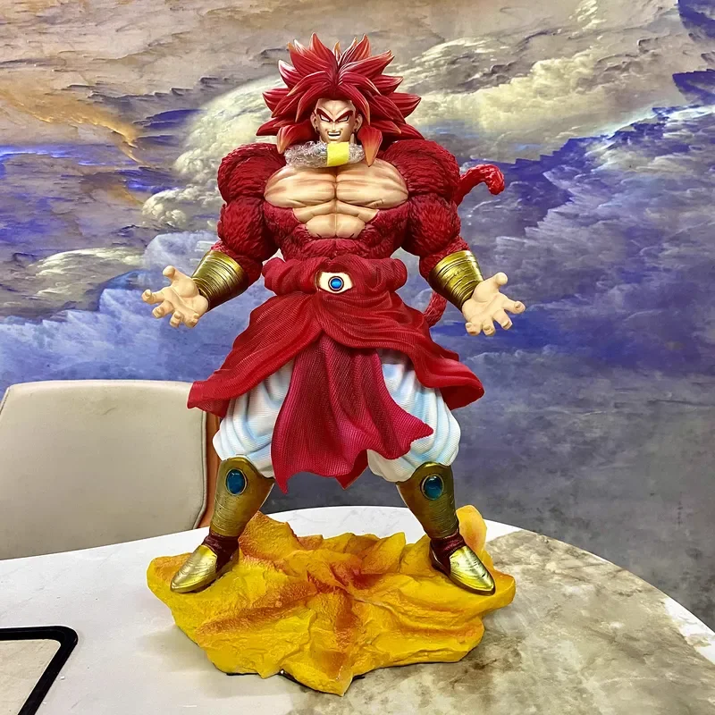 Dragon Ball Broly Figure Set Super Saiyan 4 Broly Statue Anime Action Figures Pvc Pc Case Desktop Collectible Car Ornament Gift