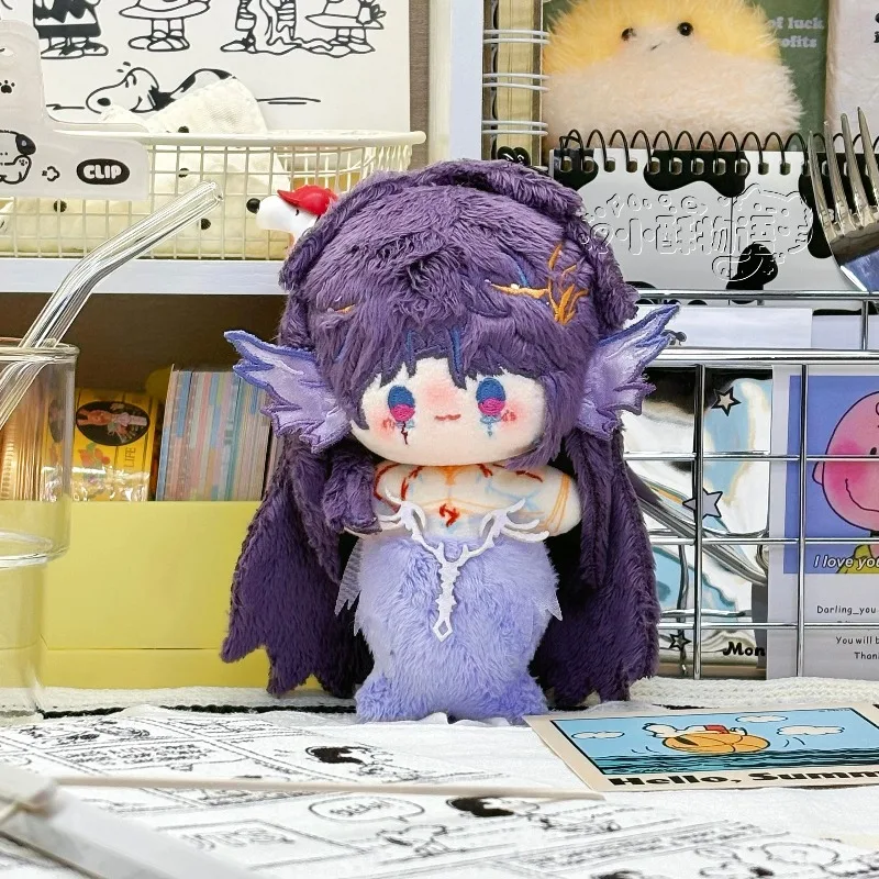 10CM amour et espace profond Rafayel Q Version dieu de la mer sirène Adorable mignon Maumet marionnette pendentif sac à dos porte-clés peluches mascotte