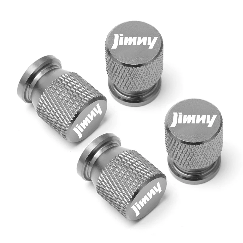 For Suzuki jimny Car Wheel Tire Valve Caps Tyre Stem Covers Airdust Waterproof Accessories