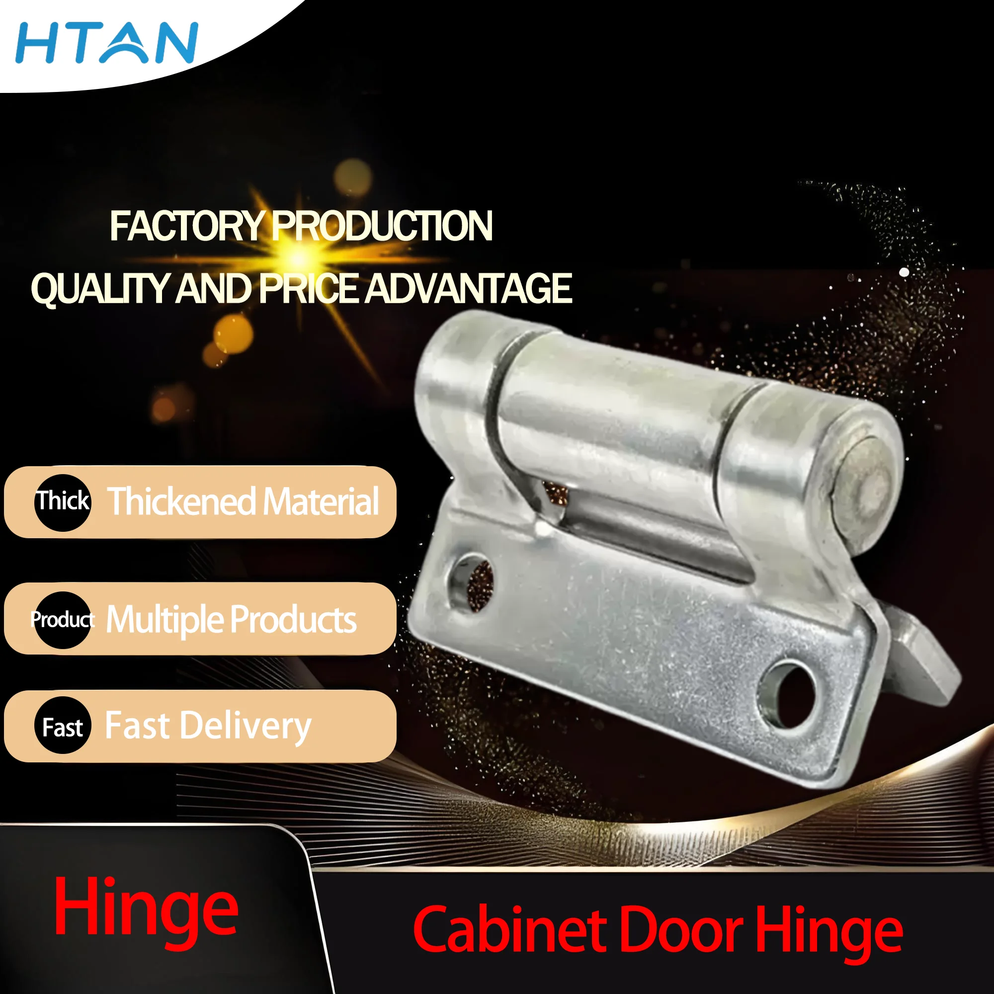2 pieces Butterfly Type Hinge 304 Stainless Steel Tool Box Trailer Truck Door Hinge for Automotive And Vehicle Repair